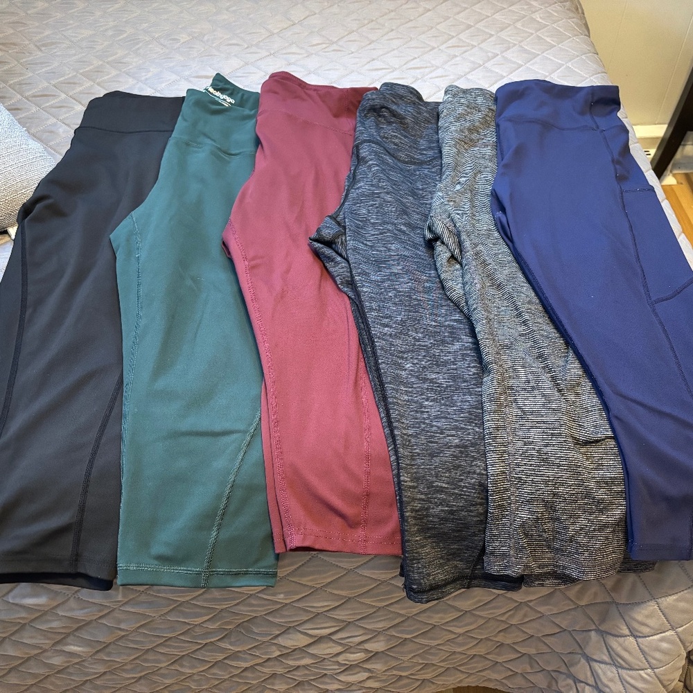 6 pairs leggings